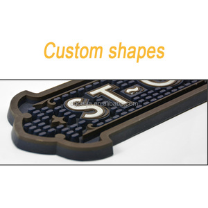 Tapete de Barra de Cerveza de Goma Personalizado, Tapete de Barra de PVC Suave - Product Image 4