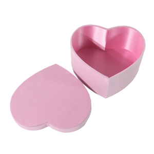 Scatola di caramelle a forma di cuore con coperchio scatola regalo di cartone rosa per matrimonio di compleanno per bambini natale Halloween nuovo anno Ramadan - Product Image 6