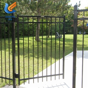 Clôture en acier galvanisé revêtu de PVC antirouille, design de <span class=keywords><strong>grille</strong></span> de clôture de limite de terrain - Product Image 3