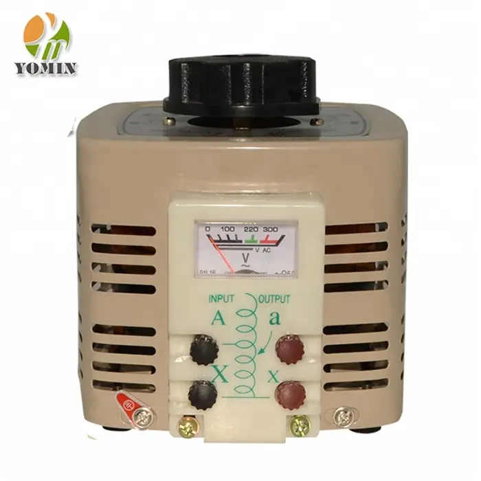 TDGC2 3KVA एकल चरण 12 Amp वोल्टेज नियामक 220 v Variac