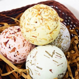 Hộp quà tắm bọt xà phòng thủ công cao cấp tự nhiên với bơ ca cao và hoa, đặt hàng số lượng lớn - Product Image 4