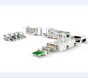 Máy Không Dệt Sợi <span class=keywords><strong>Polyester</strong></span> Nhiệt Bonding Line Đối Với Nệm Quilts Hàng May Mặc Vv - Product Image 1