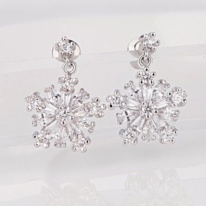 Teemi 2015 <span class=keywords><strong>las</strong></span> mujeres de moda de la versión coreana de la nueva manera caliente Accesorios de diseño copo de nieve pendientes c - Product Image 6