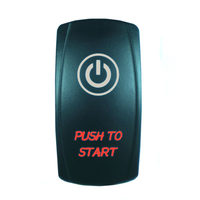 12v 20A 5 broches Laser rouge interrupteur à bascule pare-brise