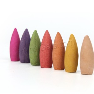 13x37mm, 52 pz/scatola all'ingrosso decorazione per la casa bruciatore <span class=keywords><strong>incenso</strong></span> <span class=keywords><strong>naturale</strong></span> profumi legno di sandalo - Product Image 2