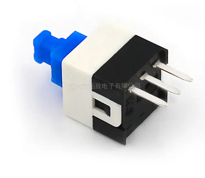 7X7Mm Tactile Tact Nút Ấn Tự Khóa 6 Pin Chuyển Mạch DIP PCB Mount