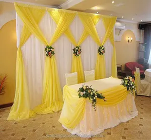 Wholesale fabric cheap stage decoration For a Fashionable Wedding