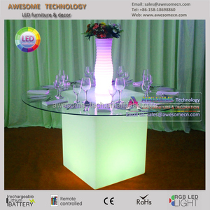 mesas con luz en la <span class=keywords><strong>base</strong></span> / bases de mesa para comedor iluminadas - Product Image 4