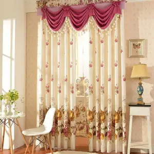 custom curtains with valance or eyelet design