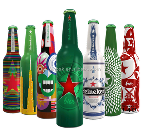 PET / PVC Heat Shrink Sleeve <strong>Label</strong> for <strong>Beer</strong> <strong>Bottle</strong> <strong>Label</strong> - Product Image 1