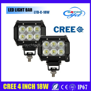 del coche suv de conducción de camiones 6x3 w cr ee reflector led, Llevó <span class=keywords><strong>la</strong></span> lámpara de trabajo led light <span class=keywords><strong>bar</strong></span> 4 "18 w - Product Image 1