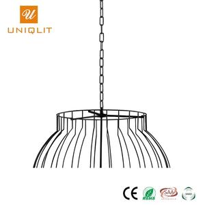 2018 el más Popular moderno hierro negro mate tela colgante Luz - Product Image 2