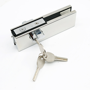 Accessoires pour portes et fenêtres, quincaillerie pour verre, serrure de bas de <span class=keywords><strong>porte</strong></span> en verre, fixation de serrure/fixation de serrure avec serrure - Product Image 6