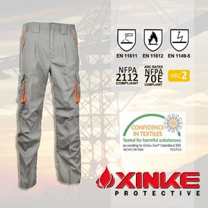 NFPA2112 certificado algodón nylon llama prevención pantalones de <span class=keywords><strong>trabajo</strong></span> - Product Image 1