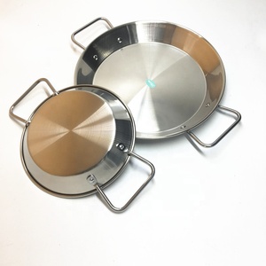 ขายร้อนหลายขนาดสแตนเลสอาหารทะเล <span class=keywords><strong>Paella</strong></span> สำหรับขาย - Product Image 3