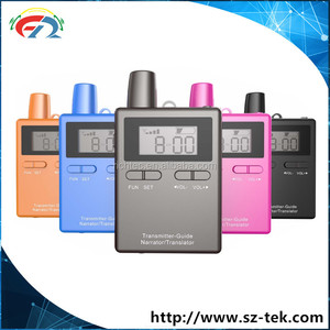 Tipo de mano FM Radio precio transmisor 800-863 MHz Frecuencia con auricular y microphine - Product Image 4