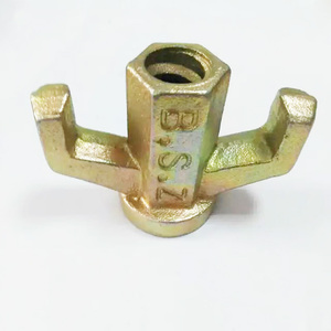 Bau-Schalungszubehör Ein Set Zugstange Plus D17 Flügelmutter für den Bau - Product Image 3