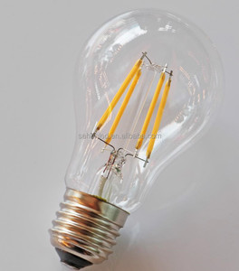 Đèn LED Edison kiểu dáng A19 A60 E27 E26 mới về, vỏ trong suốt mờ sữa, có thể điều chỉnh độ sáng - Product Image 4