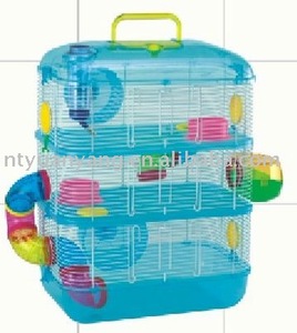 Köpek kafesi plastik Hamster kafesi üç kürek - Product Image 1