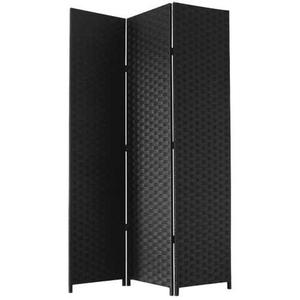 Écrans de séparation japonais à 3 panneaux en lattes de <span class=keywords><strong>bois</strong></span>, mur coulissant amovible personnalisé, diviseur de pièce sculpté en <span class=keywords><strong>bois</strong></span> de salon - Product Image 2