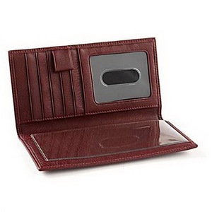 High Quality Leather Cheque <strong>Book</strong> Holder <strong>Wallet</strong>,cheque <strong>Book</strong> Holder,leather Cheque <strong>Book</strong> Holder - Product Image 3