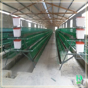 Granja de aves de corral tipo h de <span class=keywords><strong>la</strong></span> capa de pollo jaula, de plástico de pollo coops para <span class=keywords><strong>la</strong></span> venta - Product Image 1