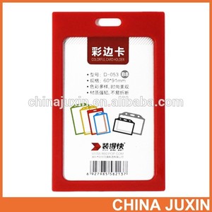 <span class=keywords><strong>rbd</strong></span> venta al por mayor de alta calidad de pvc de plástico duro titular de <span class=keywords><strong>la</strong></span> tarjeta - Product Image 3