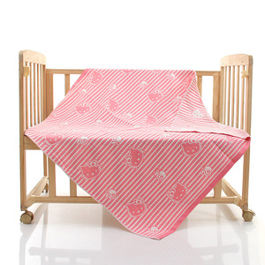 Alta calidad al por mayor gasa de la impresión de la historieta swaddle <span class=keywords><strong>muselina</strong></span> de algodón <span class=keywords><strong>Toalla</strong></span> de baño del bebé - Product Image 4