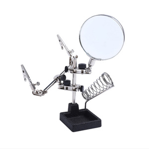 Bán chạy nhất chất lượng cao có thể điều chỉnh cơ thể kim loại LED máy tính để bàn đèn 5x magnifiers - Product Image 6