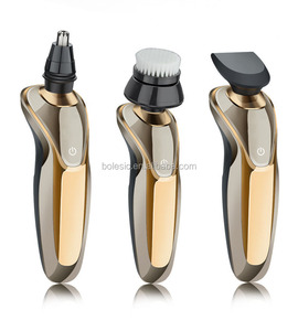 Sminiker 4 en 1 Étanche Épilation Visage Nettoyage Set 3-lame Électrique Rasoir avec Précis <span class=keywords><strong>Bikini</strong></span> Tondeuse Sans Fil - Product Image 2