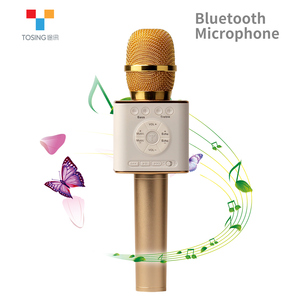 Ban đầu Tosing 04 Không Dây Màu Xanh răng Micro Cầm Tay Gia Đình Karaoke KTV Stereo Âm Nhạc Máy Nghe Nhạc cho Android IOS - Product Image 5