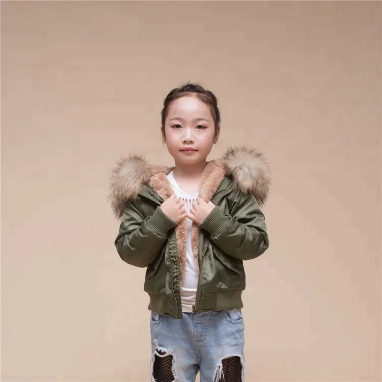 Jaket Bulu Musim Dingin Anak-anak, Jaket Parka Bulu Musim Dingin Anak Perempuan dan Laki-laki, Mode Hangat Mantel Bulu Bayi