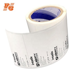 Pet Matt Zilver Waterdicht Wit Thermische Transfer <span class=keywords><strong>Label</strong></span> - Product Image 6