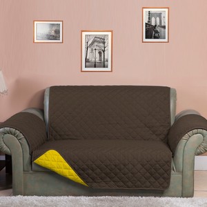 Funda de sofá acolchada de microfibra impermeable - Product Image 4