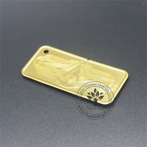 Lettera personalizzata parola frase ottone fotoinciso tag per l'accessorio borsa - Product Image 6