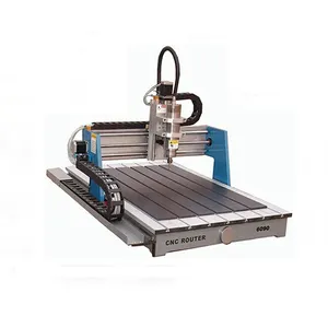 Enrutador cnc de madera 6090/6090, enrutador de escritorio/máquina de corte de madera 3d, tallado de madera 6090