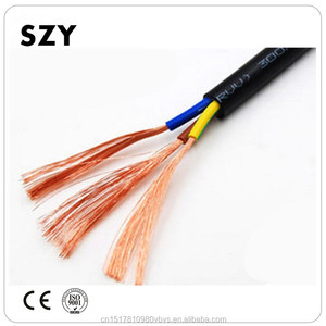 Câble électrique flexible isolé en PVC <span class=keywords><strong>à</strong></span> âme en cuivre - Étanche et ignifuge 110V-380V Utilisation solaire/ferme - Product Image 4