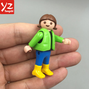 ICTI fábrica aprobado por encargo 5 cm altura <span class=keywords><strong>playmobil</strong></span> figuras de acción juguetes para niños - Product Image 5