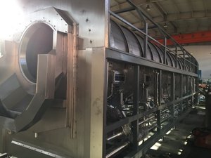 <span class=keywords><strong>เครื่อง</strong></span>หมุนเหวี่ยงสำหรับซักเสื้อผ้าระบบ<span class=keywords><strong>เครื่อง</strong></span>ล้างแบบอุโมงค์อุปกรณ์ทำความสะอาดสำหรับอุตสาหกรรมแบบใหม่ - Product Image 4