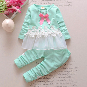 Set di <span class=keywords><strong>Abbigliamento</strong></span> Formale in Cotone per Ragazze, Nuovo Stile, Ultima Moda, Tulle, Marca E2woo, Vendita all'Ingrosso a Prezzi Convenienti - Product Image 4