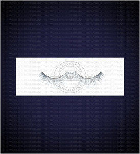 World best quality Korean natural hand made DLUX PROFESSIONAL False eyelash / Notting style / 10 - Product Image 1