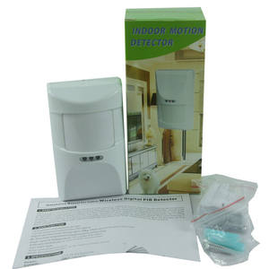 광각 또는 커튼형 프레넬 렌즈 무선 야외 PIR 동작 감지 센서 알람 - Product Image 5