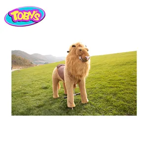Oferta especial del último día, Animal León, juguete de Joy Ride, Animal grande, <span class=keywords><strong>caballo</strong></span> de poni - Product Image 5