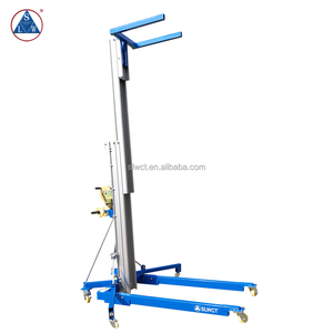 Treuil manuel en aluminium de 350 kg, type <span class=keywords><strong>Genie</strong></span>, petit élévateur de matériaux - Product Image 4