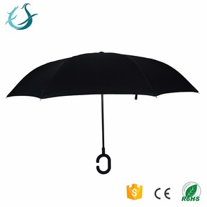 Abordable <span class=keywords><strong>prix</strong></span> poignée incurvée <span class=keywords><strong>inversé</strong></span> droite <span class=keywords><strong>parapluie</strong></span> - Product Image 2