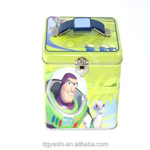 toy story in metallo scatola di attrezzatura per i bambini