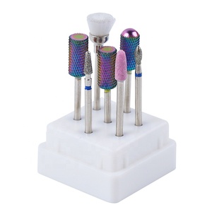 Boîte de rangement, dispositif pour <span class=keywords><strong>manucure</strong></span> électrique, 7 et 10 trous, anti-poussière, en acrylique, 1 pièce - Product Image 5