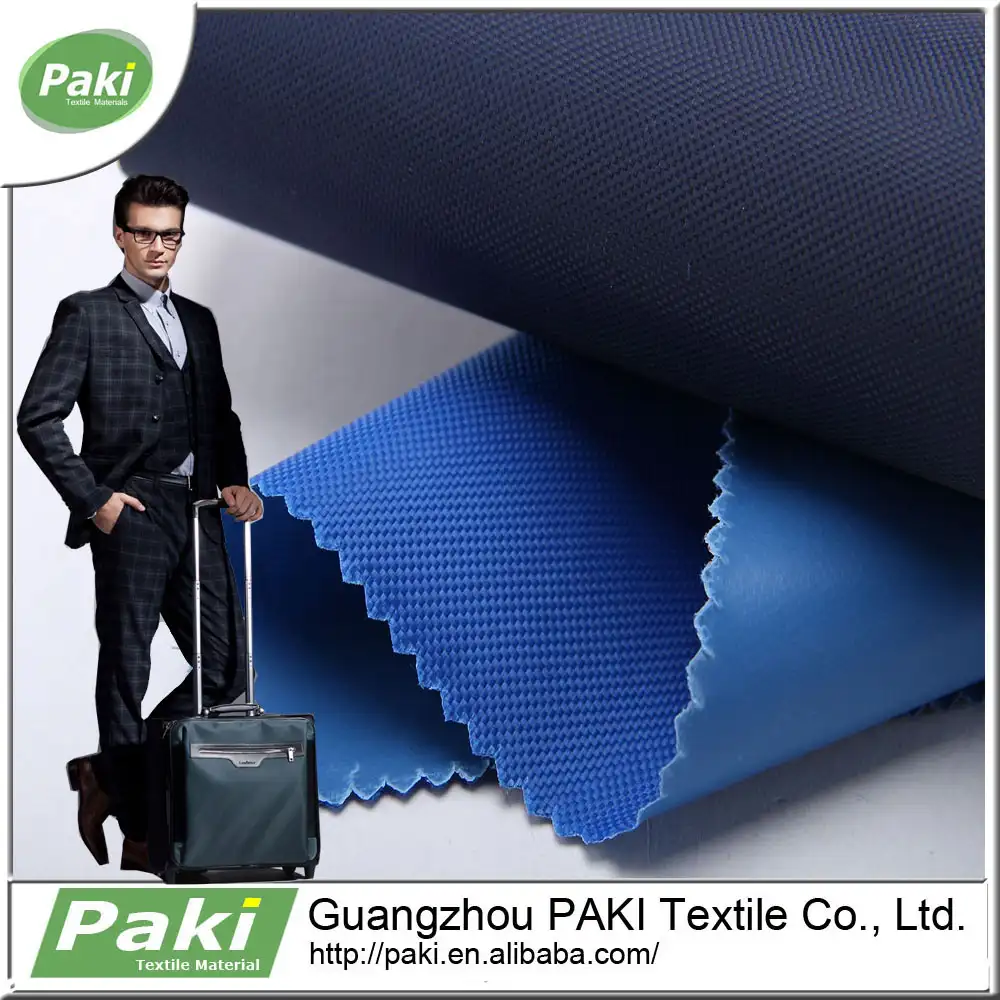 En stoke 840d polyester plaine tissu oxford avec revêtement en pvc pour sac à dos bagage 57 "58" largeur