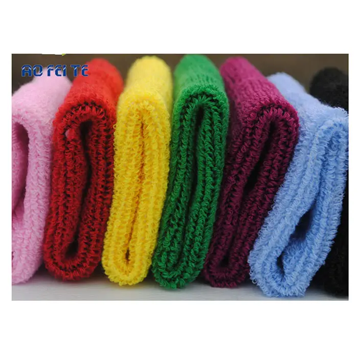 High Quality Colorful Breathable Elastic Cotton Wrist Support Brace, CE Proved Sport Wrist Wraps Belt