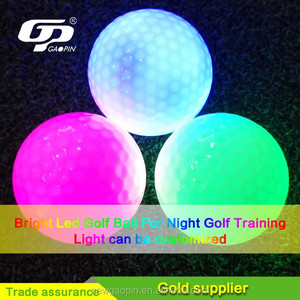 Marque nouveau rouge rose jaune vert de <span class=keywords><strong>golf</strong></span> coloré led boules pour les enfants mini <span class=keywords><strong>golf</strong></span> - Product Image 1